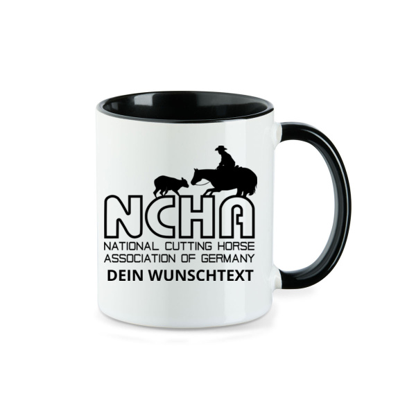 Druck mit Namen - Tasse zweifarbig Miniaturansicht