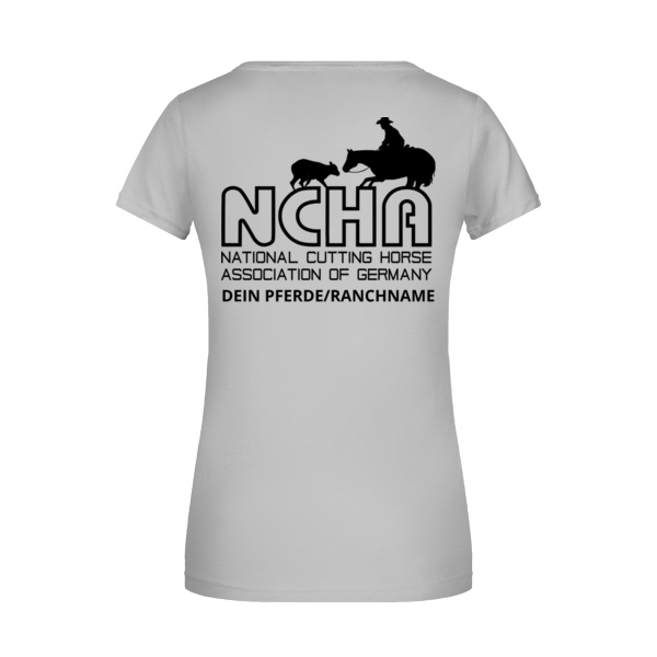 Rückendruck - Ladies' Basic-T Miniaturansicht