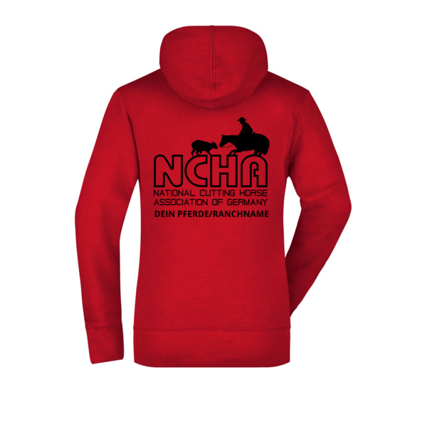 Rückendruck - Ladies' Hooded Sweat Miniaturansicht