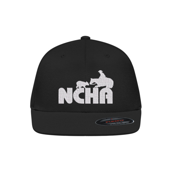 Front Stick - Flexfit® Flat Peak Cap Miniaturansicht