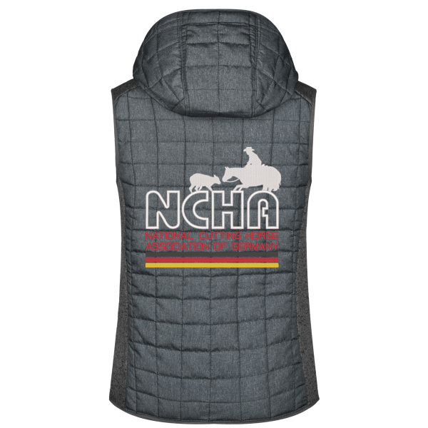 Rückenstick - Ladies' Knitted Hybrid Vest Miniaturansicht