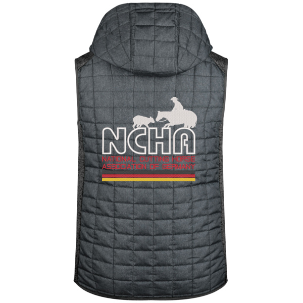 Rückenstick - Men's Knitted Hybrid Vest Miniaturansicht